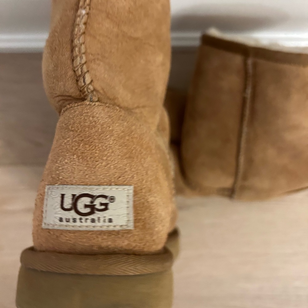UGG Tan Ankle Boots
